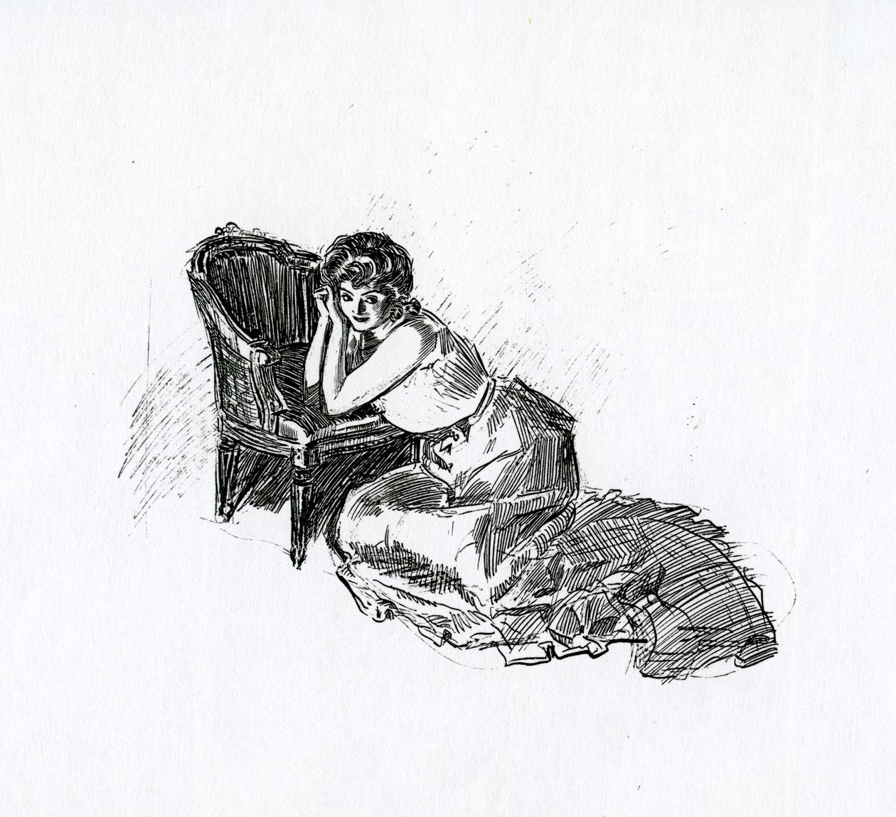 Dívka Gibson, asi 1902 od Charles Dana Gibson
