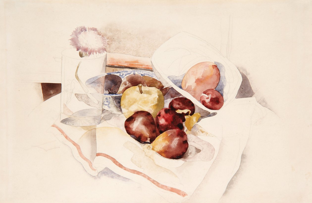 Ovoce a bodlák, 1925 od Charles Demuth