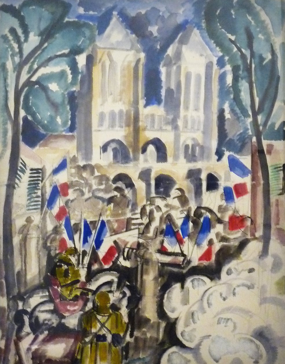 Noyon, 1917 od Charles Georges Dufresne