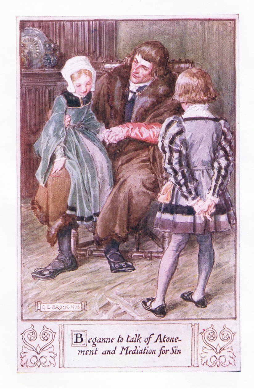 Začal mluvit o odčinění a meditaci za hřích od Charles Edmund Brock