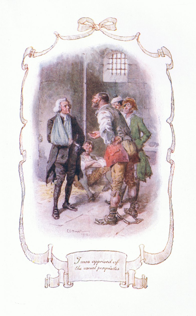 Byl jsem obeznámen s obvyklými předpoklady, z knihy The Vicar of Wakefield vydané nakladatelstvím J M Dent & Son Ltd, 20. léta od Charles Edmund Brock