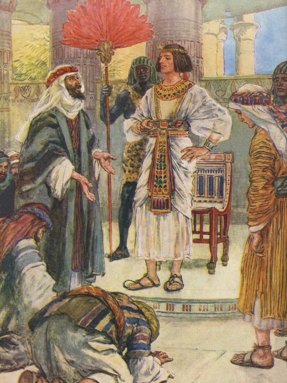 Bratři Josefové ho v Egyptě nepoznali od Charles Edmund Brock