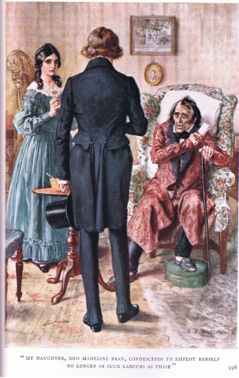 Moje dcera, slečna Madeline Brayová, shovívavě nezaměstnává už takovou práci, jako jsou tyto od Charles Edmund Brock