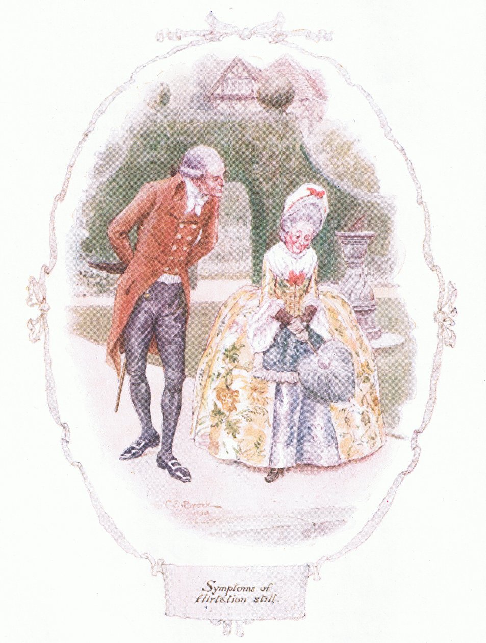 Příznaky flirtování stále od Charles Edmund Brock