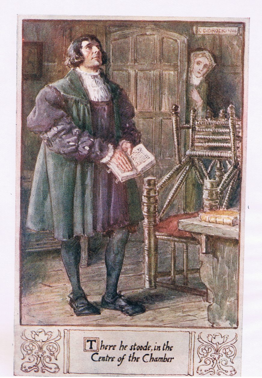 Stál tam, uprostřed komnaty od Charles Edmund Brock