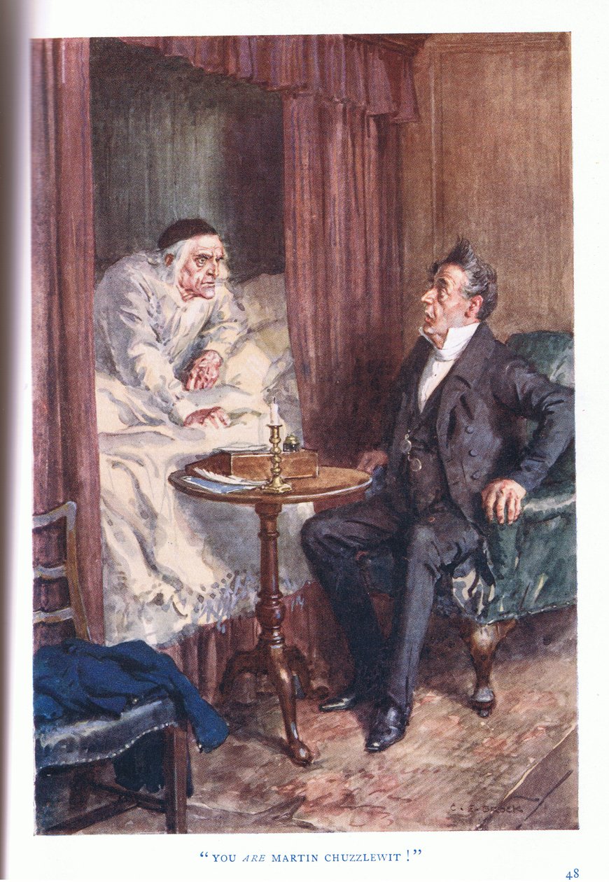 Jsi Martin Chuzzlewit! od Charles Edmund Brock