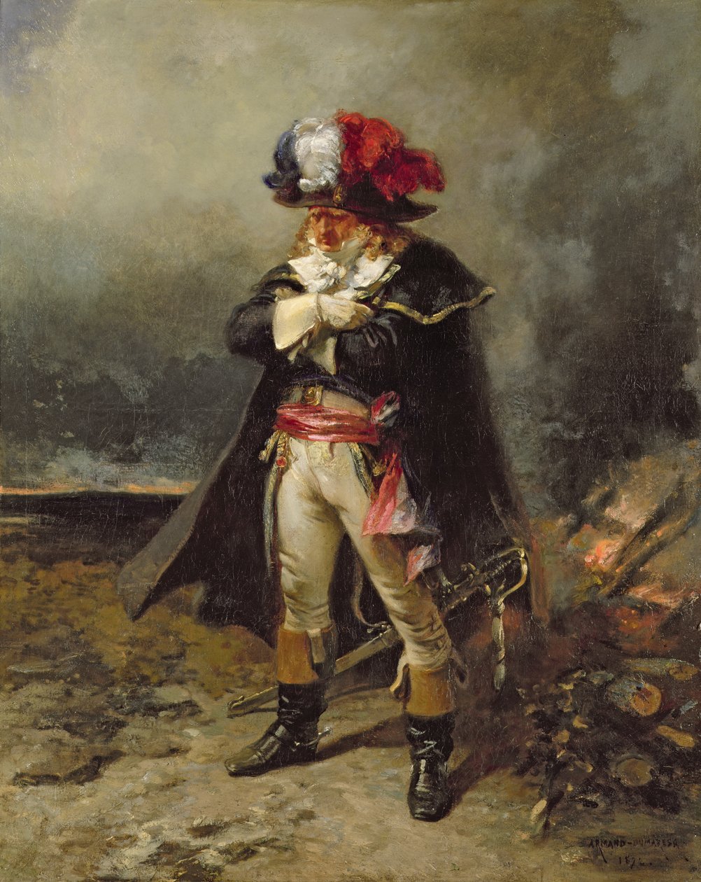 Portrét pravděpodobně Lazare Carnot (1753-1823) 1872 od Charles Edouard Armand Dumaresq