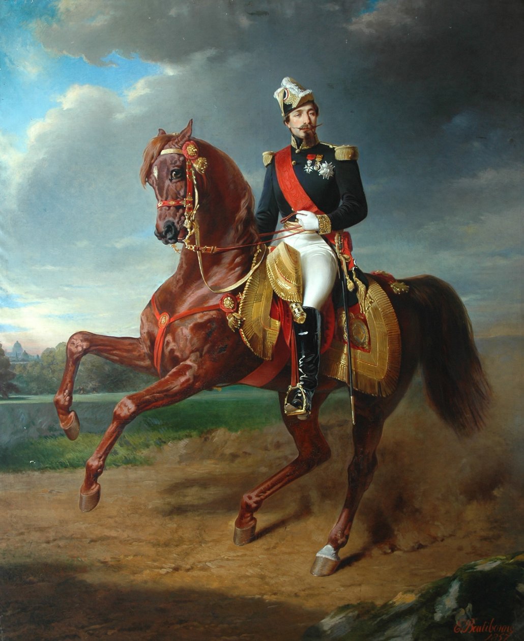Charles Louis Napoleon Bonaparte, 1857 od Charles Edouard Boutibonne
