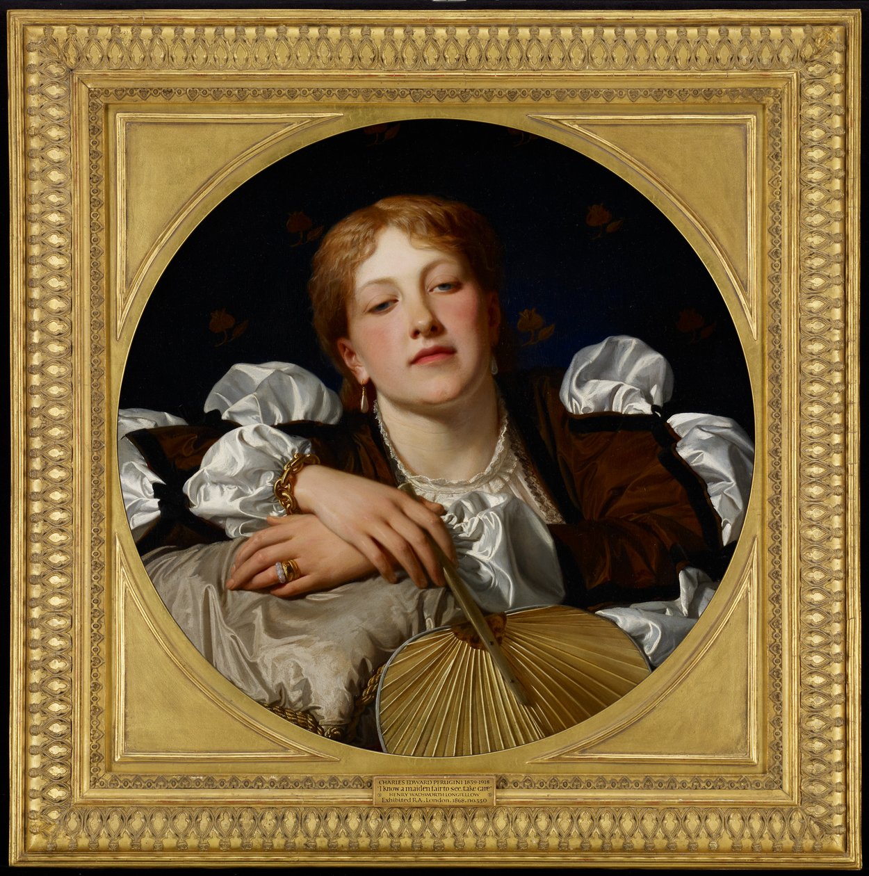 Znám panenský veletrh vidět, starat se, 1868 (olej na papíře položený na plátně) od Charles Edward Perugini