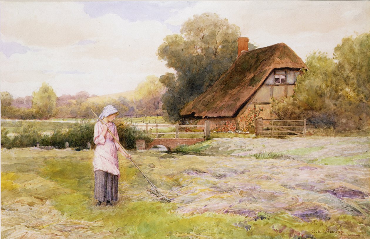 Čekání na Wain od Charles Edward Wilson