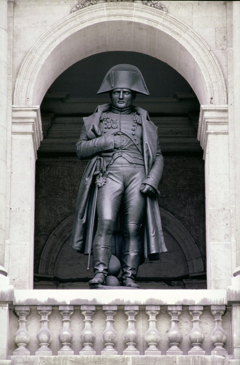 Napoleon I. (1769-1821) v plášti, 1831-33 (bronz) od Charles Emile Marie Seurre