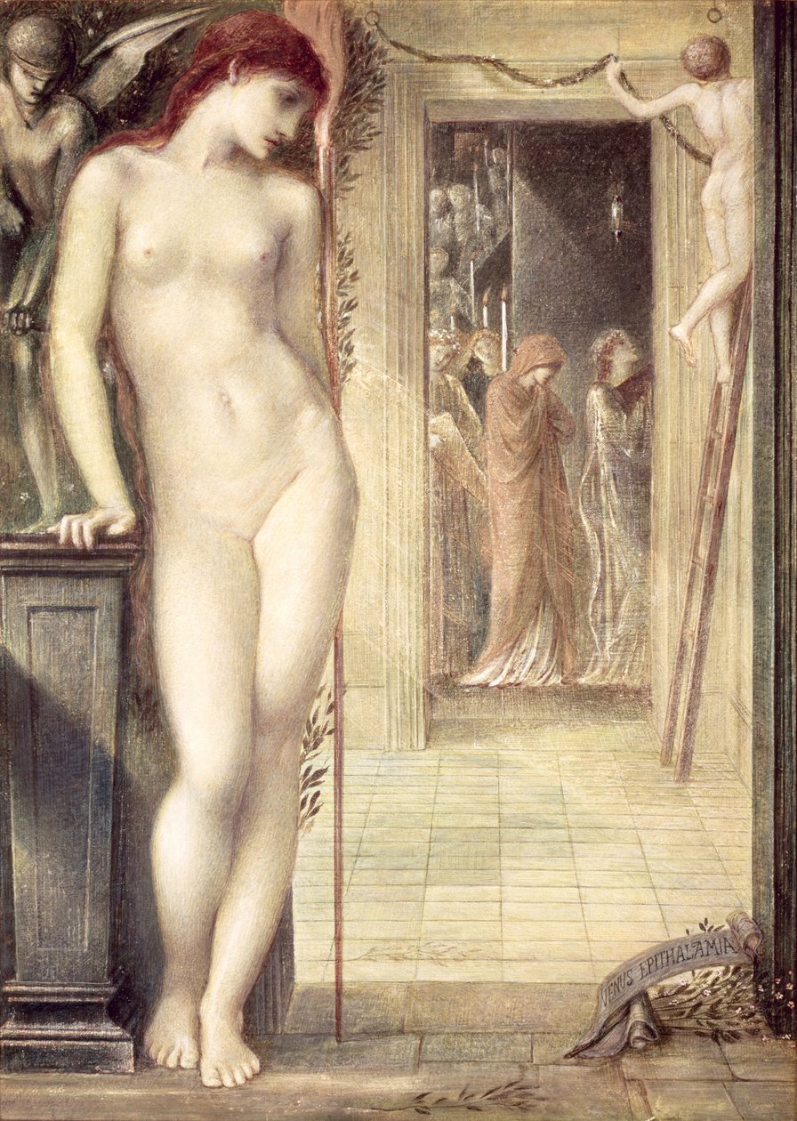 Venus Epithalamia, kopie obrazu sira Edwarda Burne-Jonese od Charles Fairfax Murray