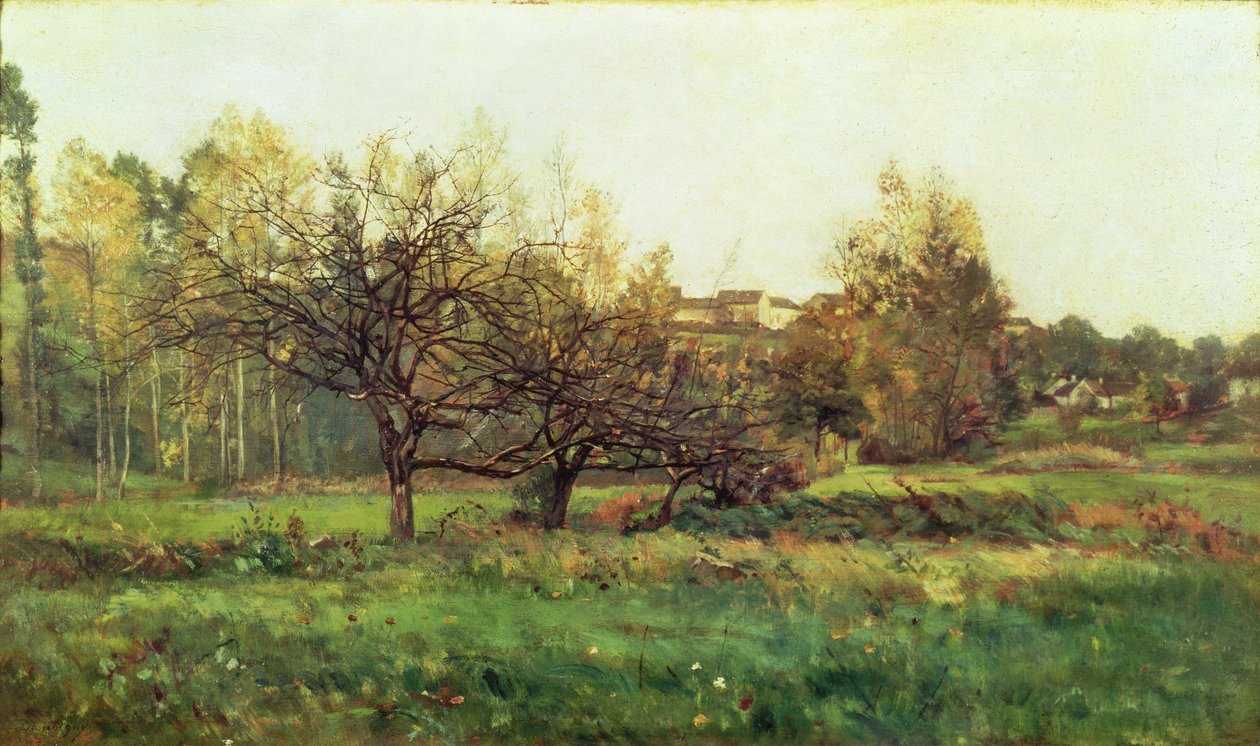Podzimní krajina od Charles Francois Daubigny