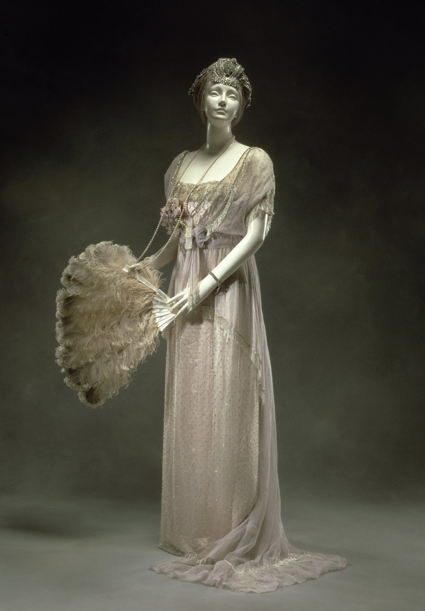 Večerní šaty, 1914 (textil) od Charles Frederick Worth