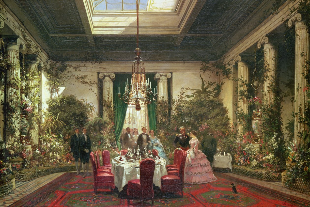 Salle-a-Manger princezny Mathilde, rue de Courcelles, Paříž od Charles Giraud