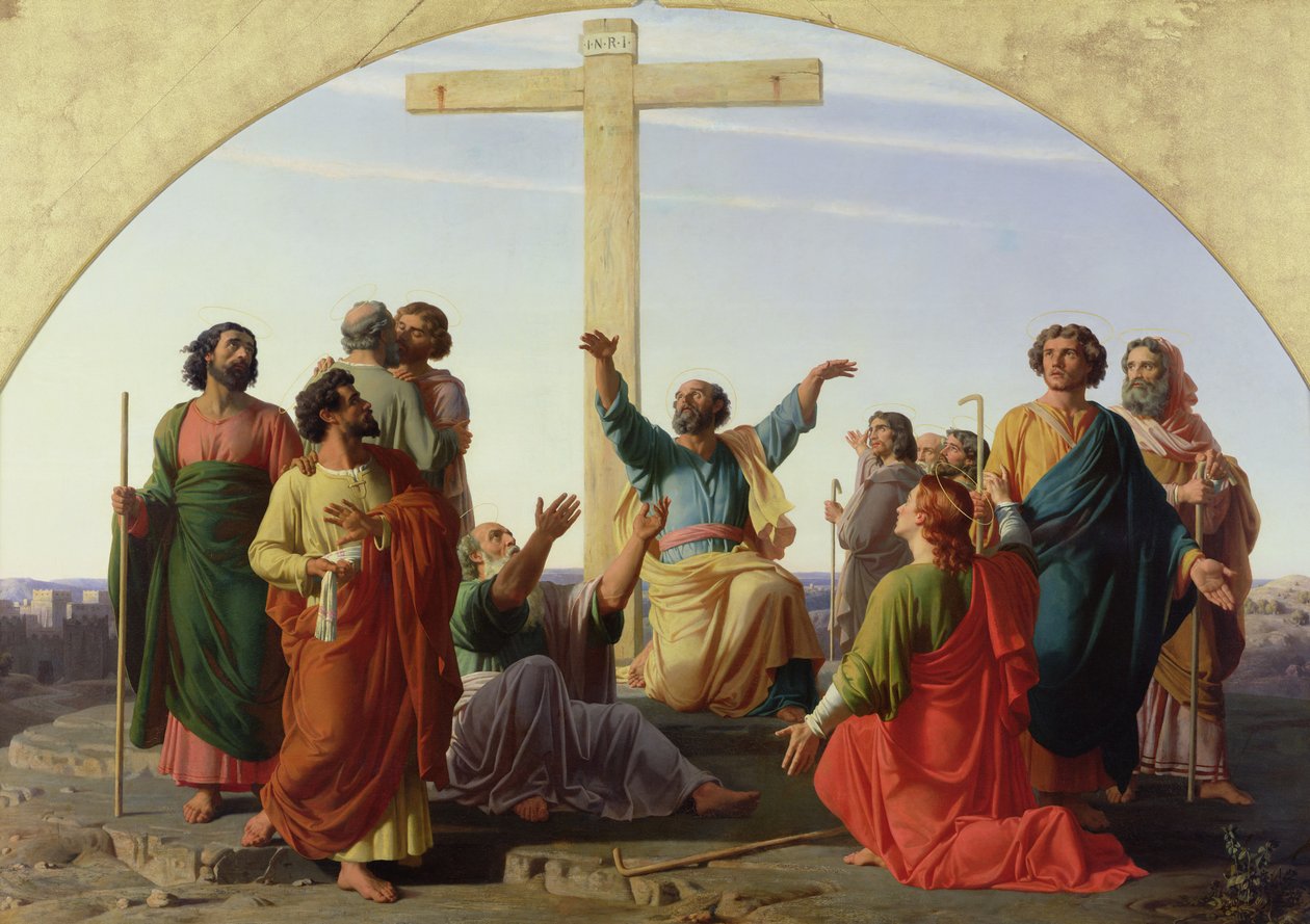Odchod apoštolů, 1845 od Charles Gleyre