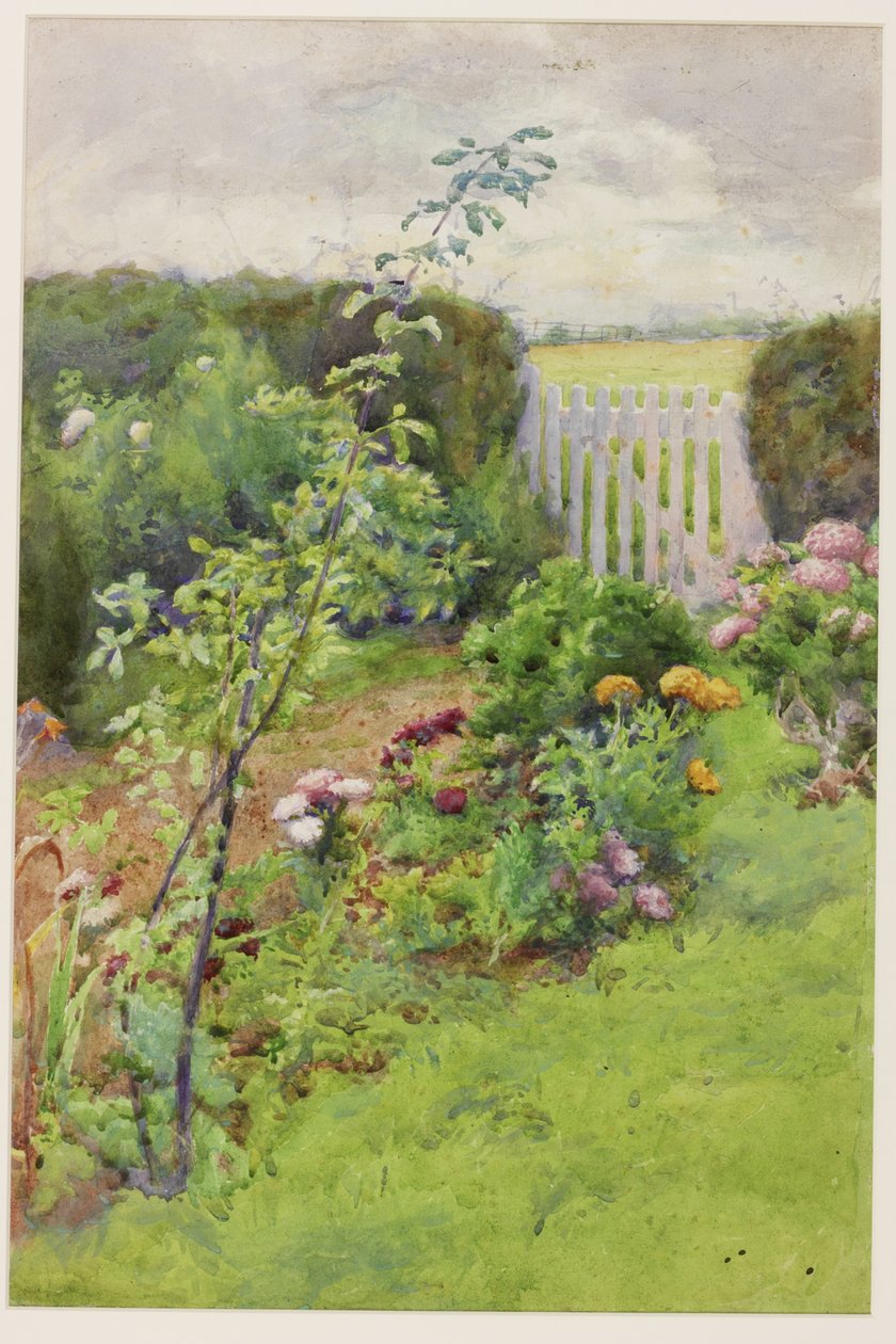 Zahradní brána (bodycolor) od Charles Gogin