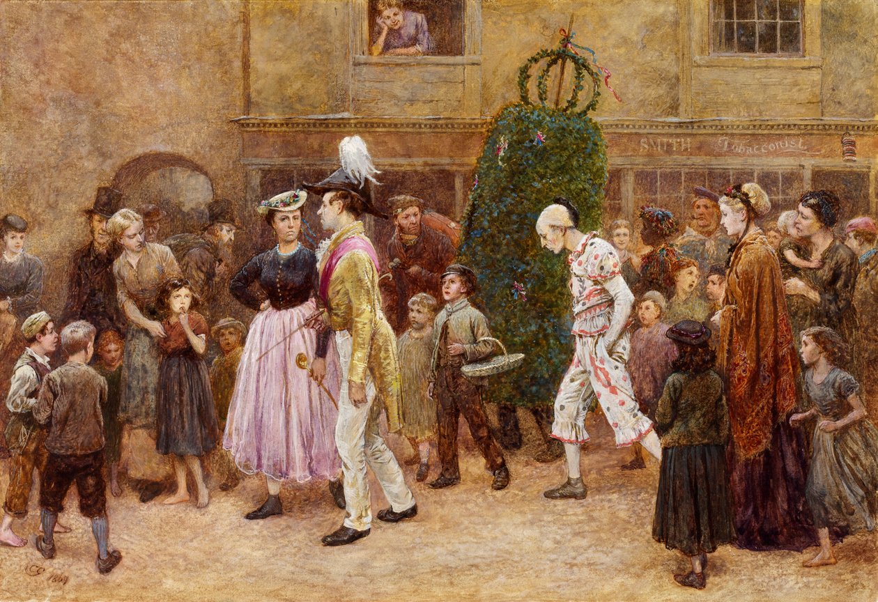 První máj, 1869 od Charles Green