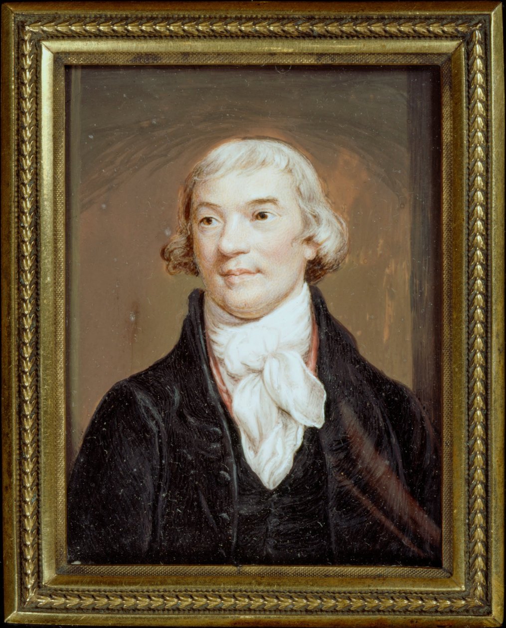 Miniaturní portrét Noela Desenfanse (po Northcote) od Charles Hayter