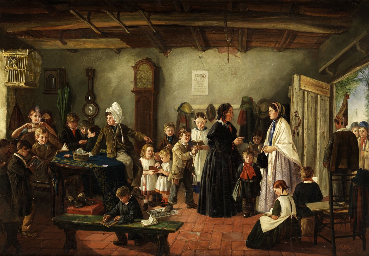 Návštěva školní místnosti od Charles Hunt