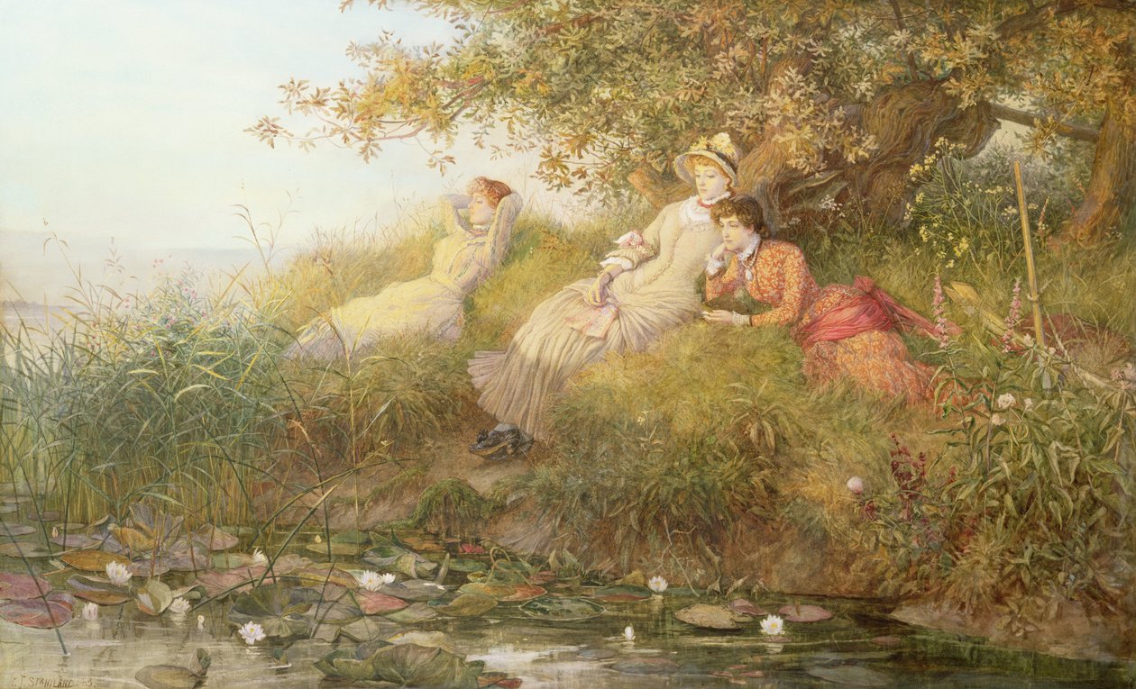 Požírači lotosu, 1893 od Charles J. Staniland