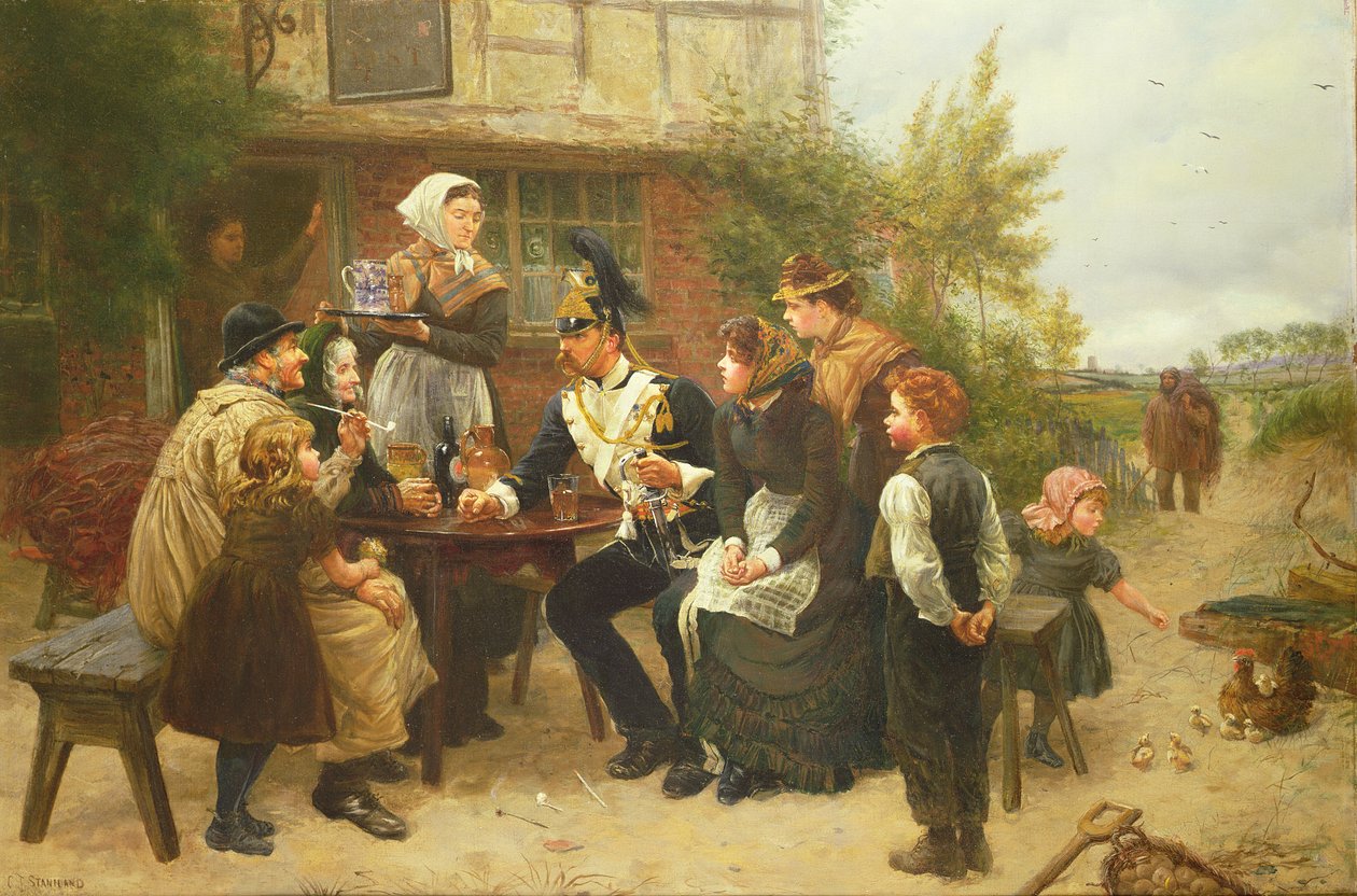 Návrat vojáka od Charles J. Staniland
