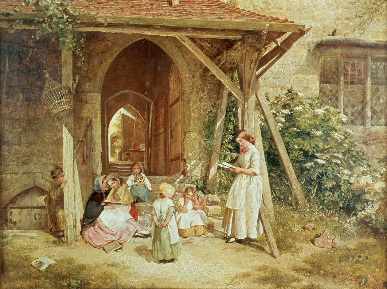 Hra ve školách, 1857 od Charles James Lewis