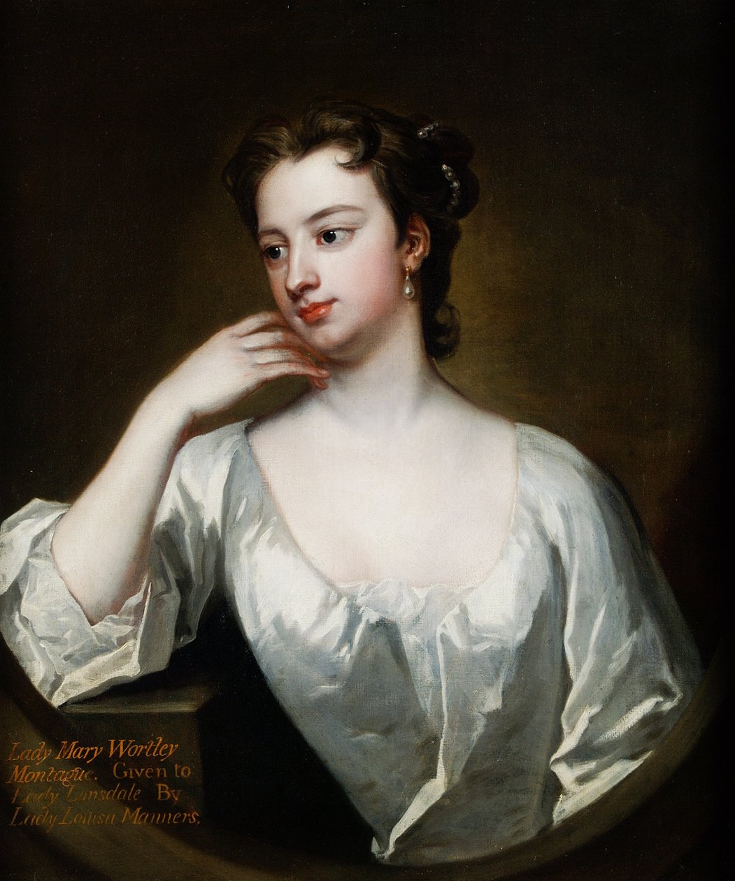 Lady Mary Wortley Montagu (1689-1762) od Charles Jervas