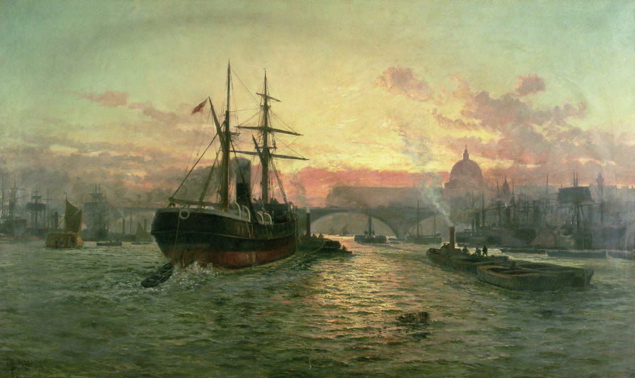 londýnský most od Charles John de Lacy