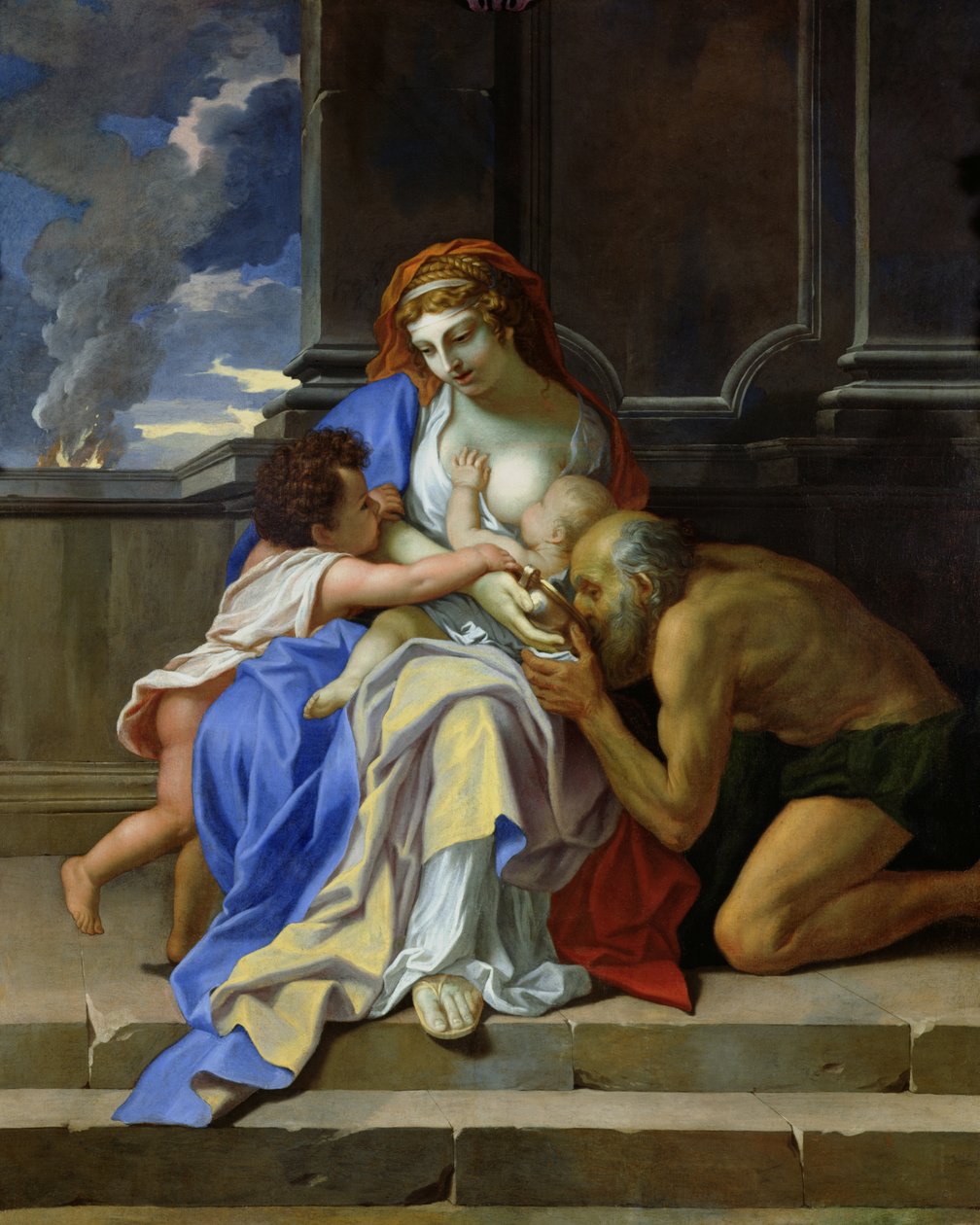 Alegorie lásky, c.1642-48 od Charles Le Brun