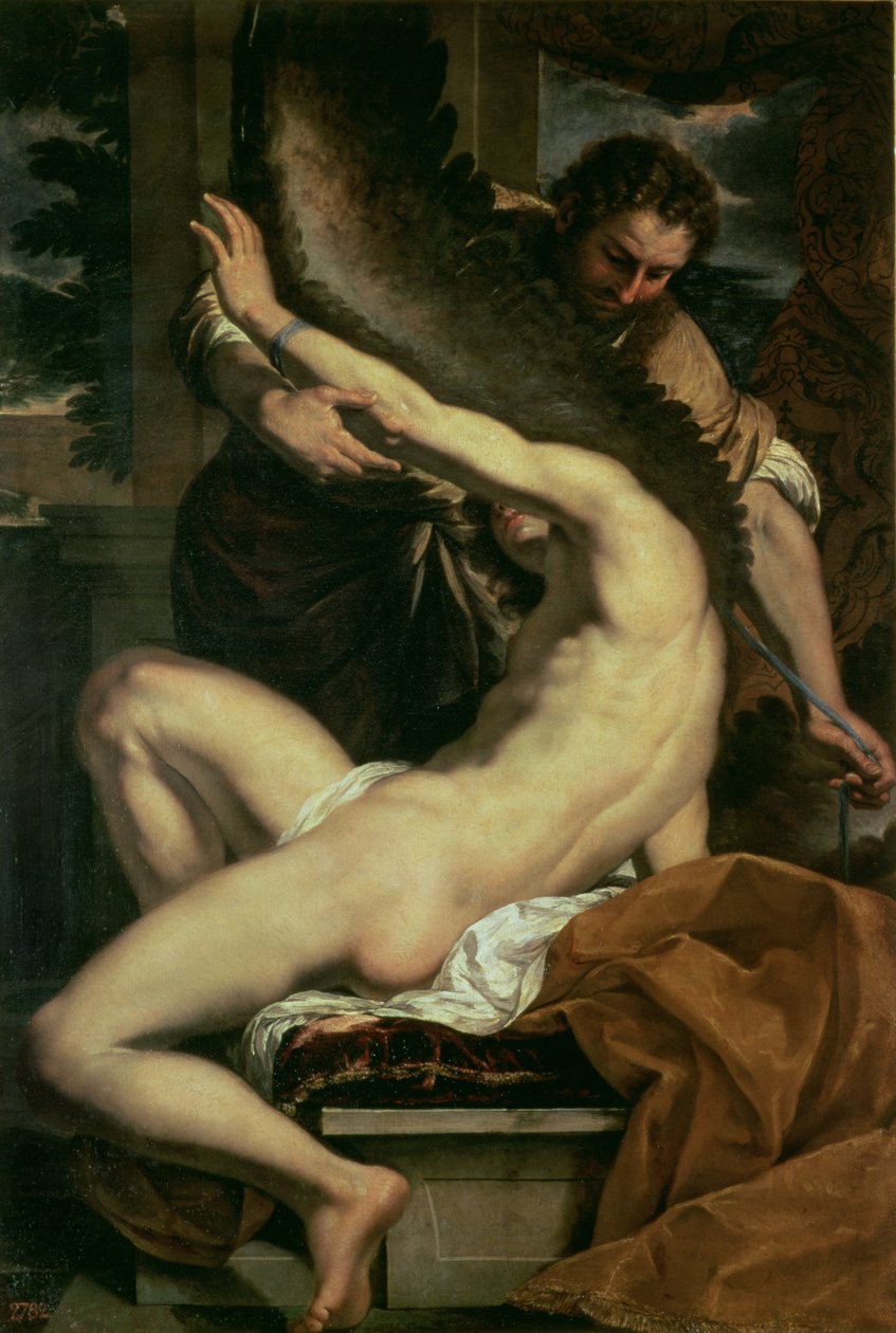 Daidalos a Ikarus, 1642-6 od Charles Le Brun