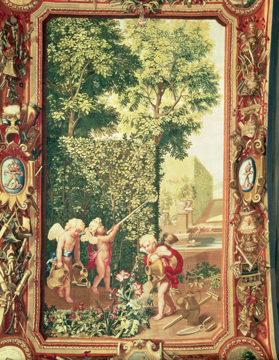 Léto z ročních období, gobelín gobelín, c.1680 od Charles Le Brun