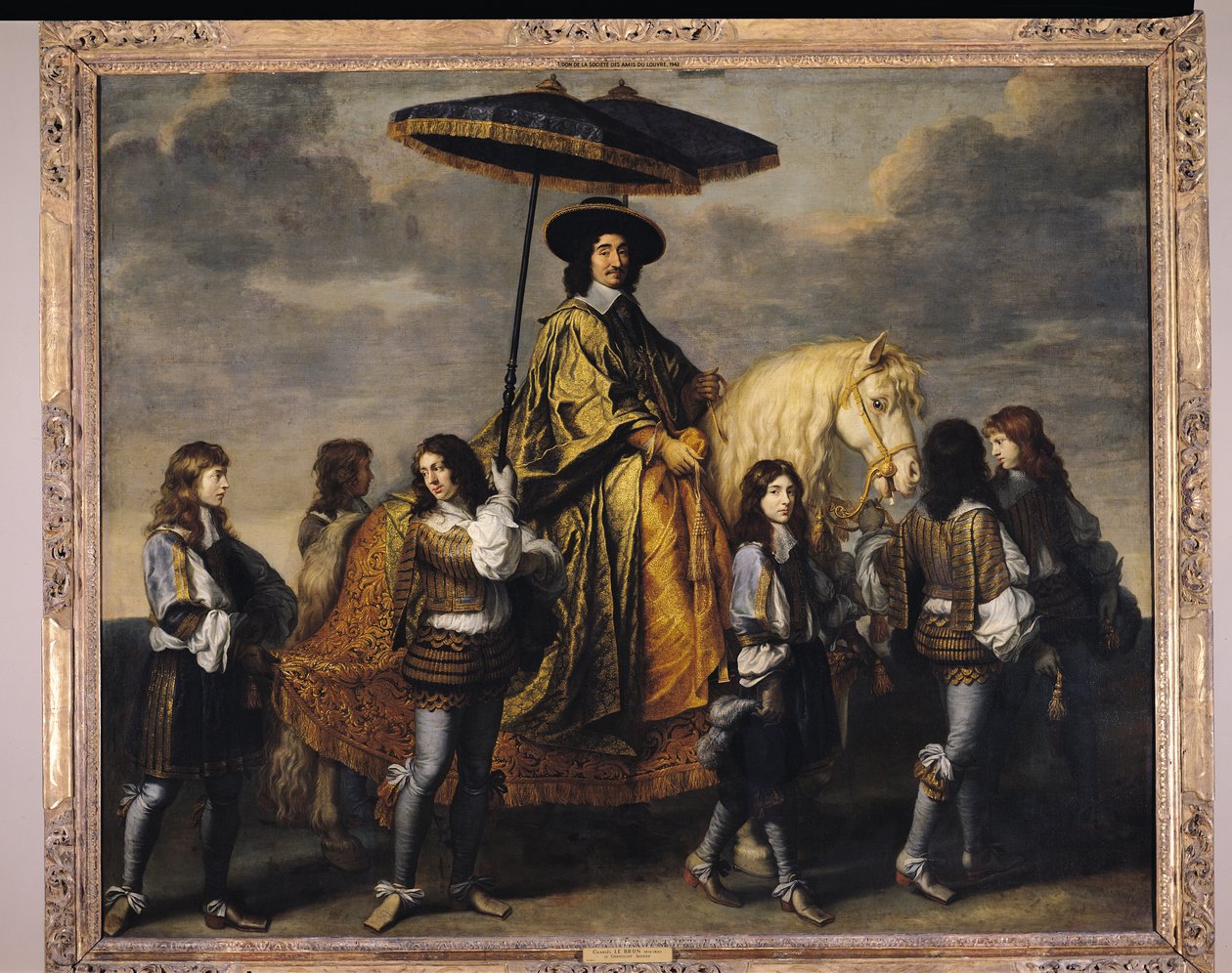 Kancléř Seguier od Charles Le Brun
