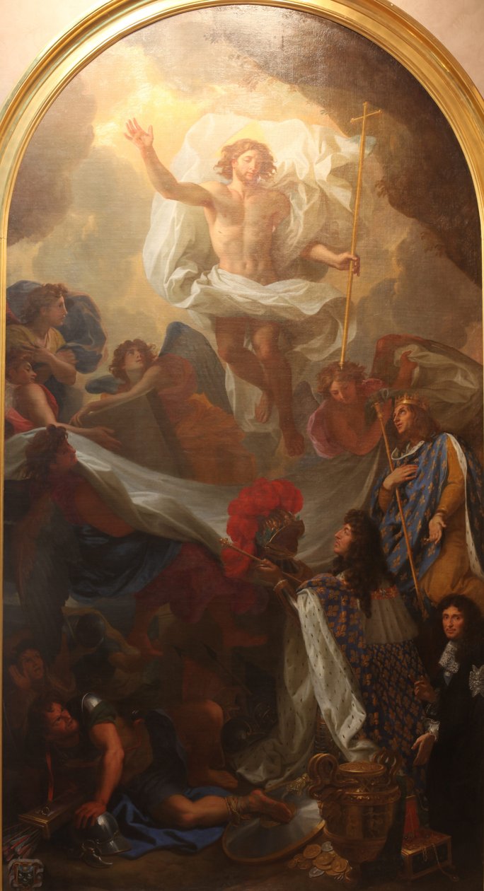 Vzkříšení Ježíše Krista od Charles Le Brun