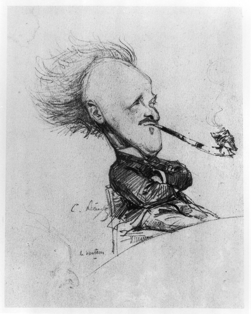 Paul Ferdinand Gachet (1862-1930) kolem roku 1887 od Charles Leandre