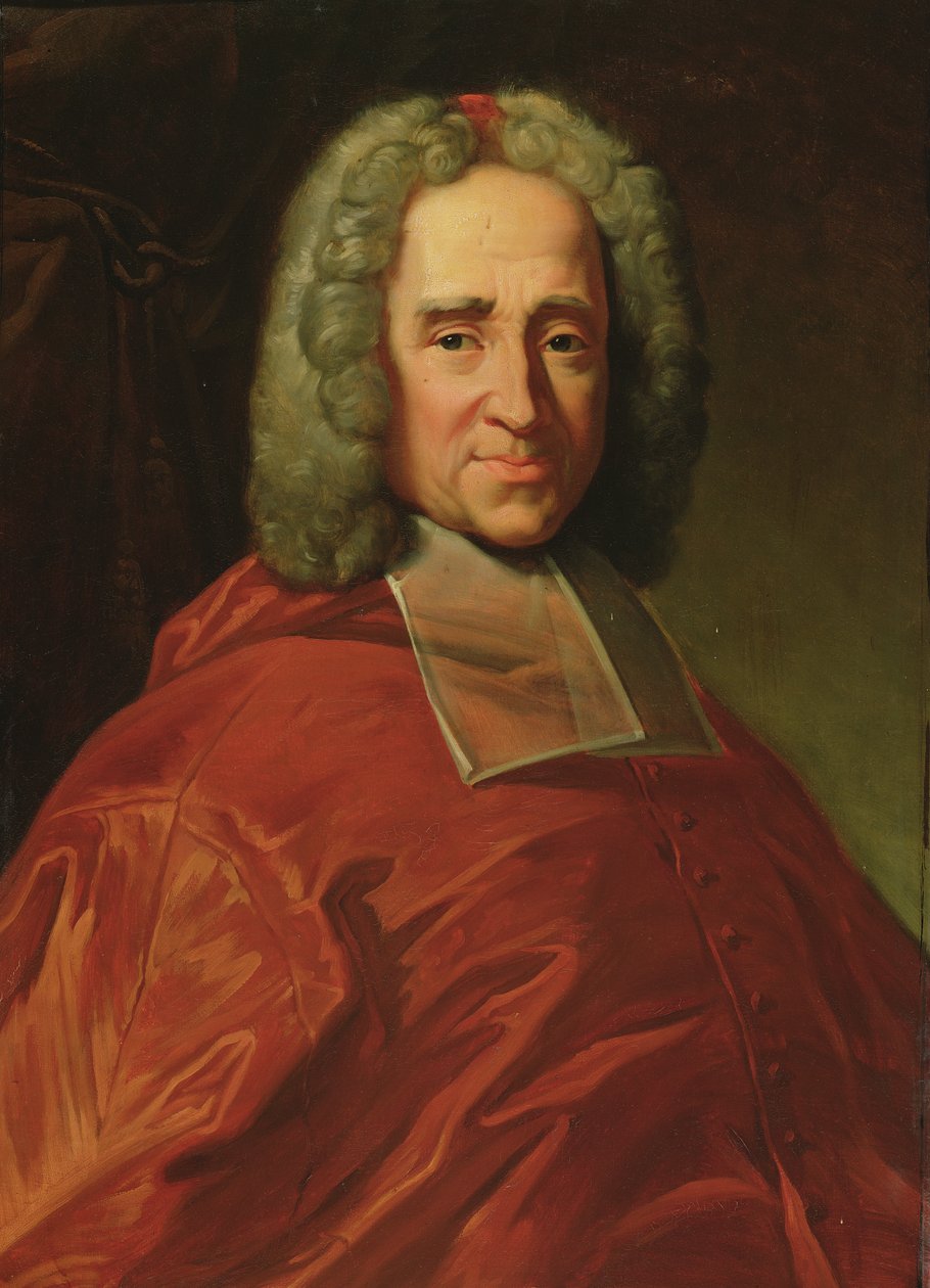 Kardinál Guillaume Dubois (1656-1723) 1837 od Charles Lefebvre