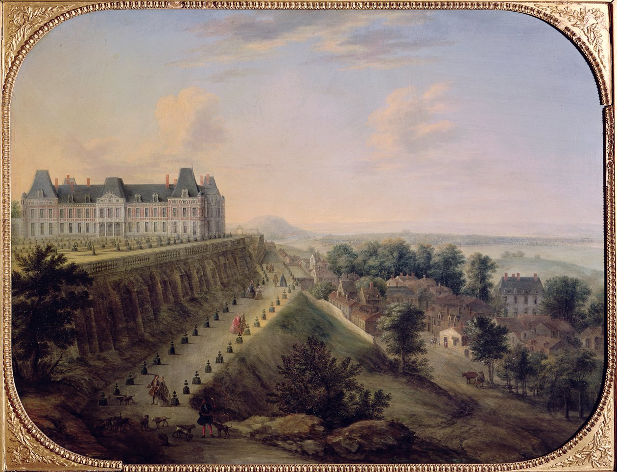 Chateau de Meudon od Charles Leopold Grevenbroeck