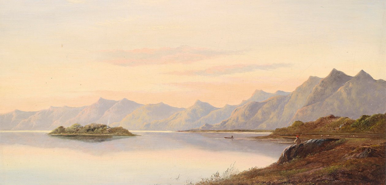 Skotská krajina od Charles Robert Leslie