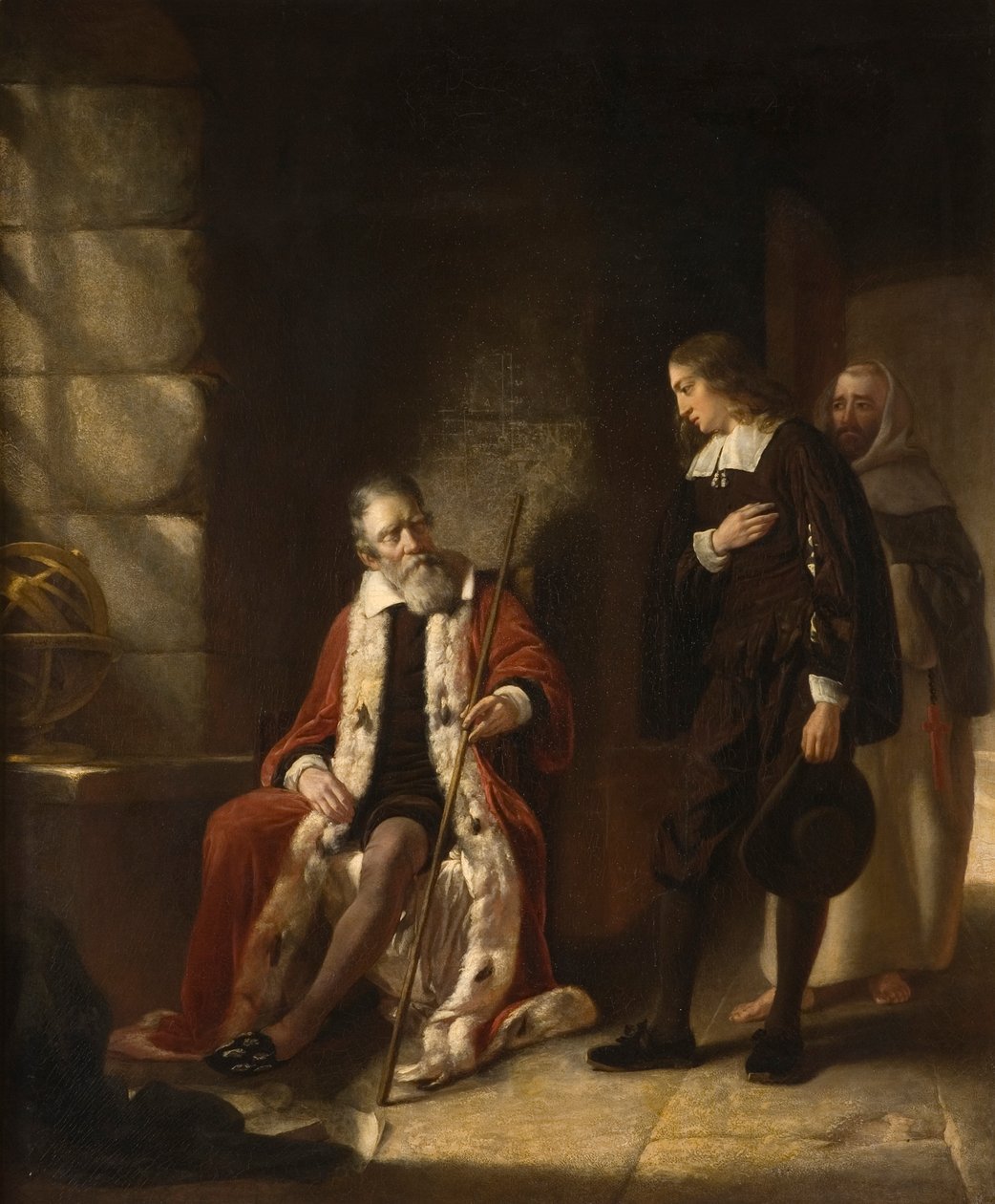 Rozhovor Miltona s Galileem od Charles Lucy