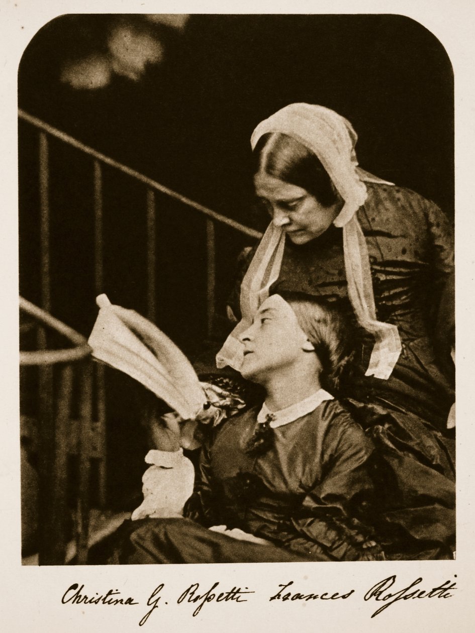 Christina Rossetti a její matka Frances Rossetti, 7. října 1863 od Charles Lutwidge Dodgson