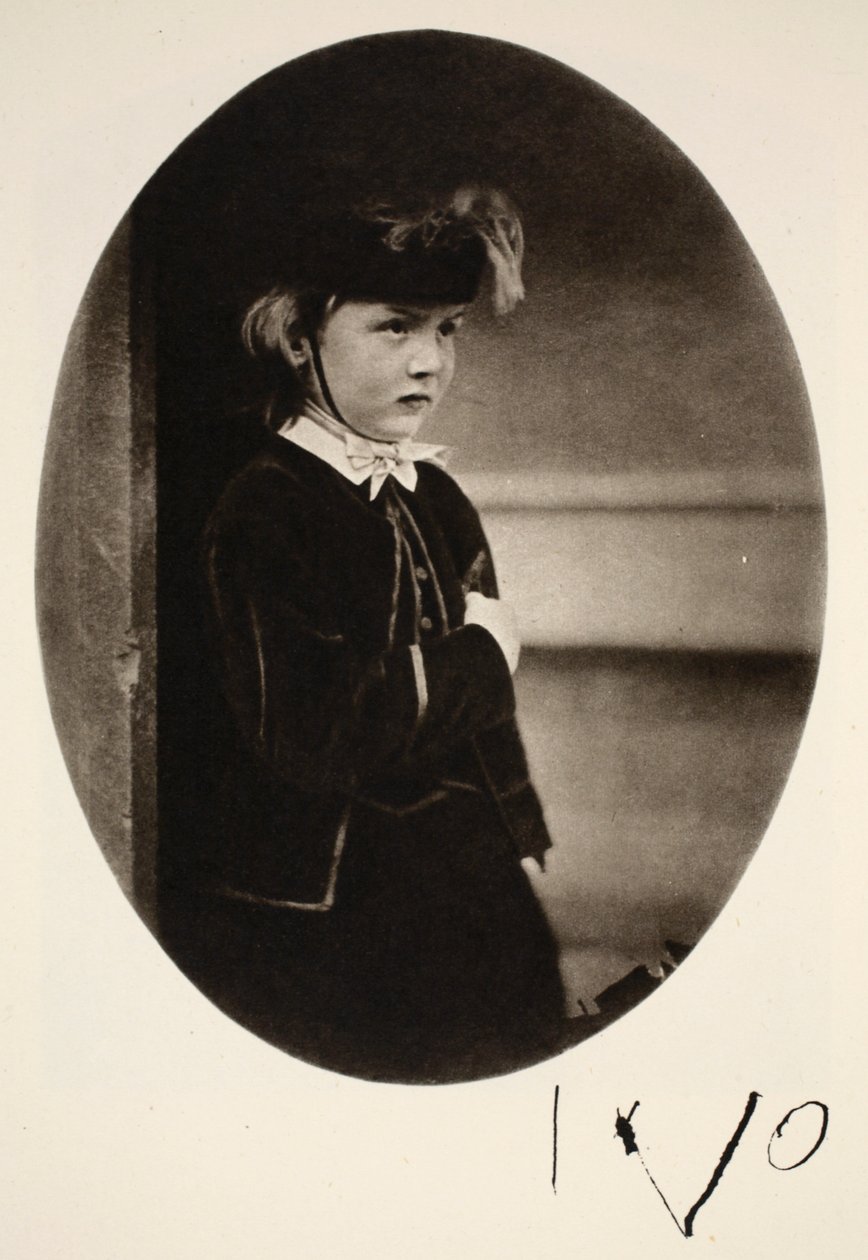 Ivo Bligh, 7. července 1864 (sépiová fotografie) od Charles Lutwidge Dodgson