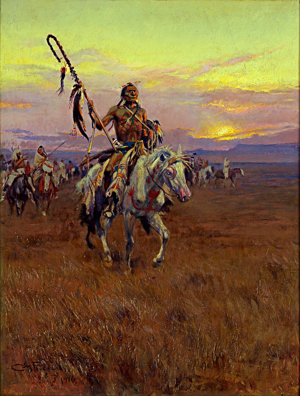 Zdravotník od Charles Marion Russell