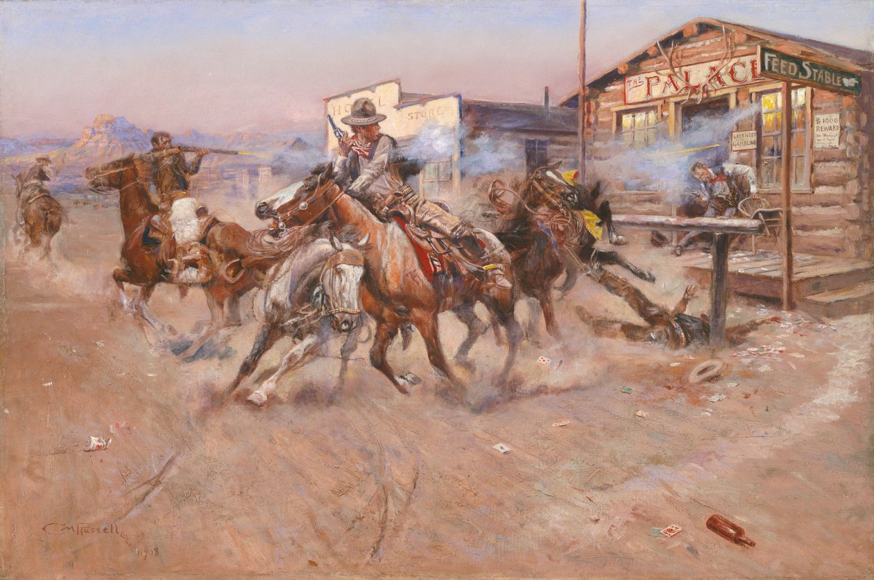 Kouř 0,45 od Charles Marion Russell