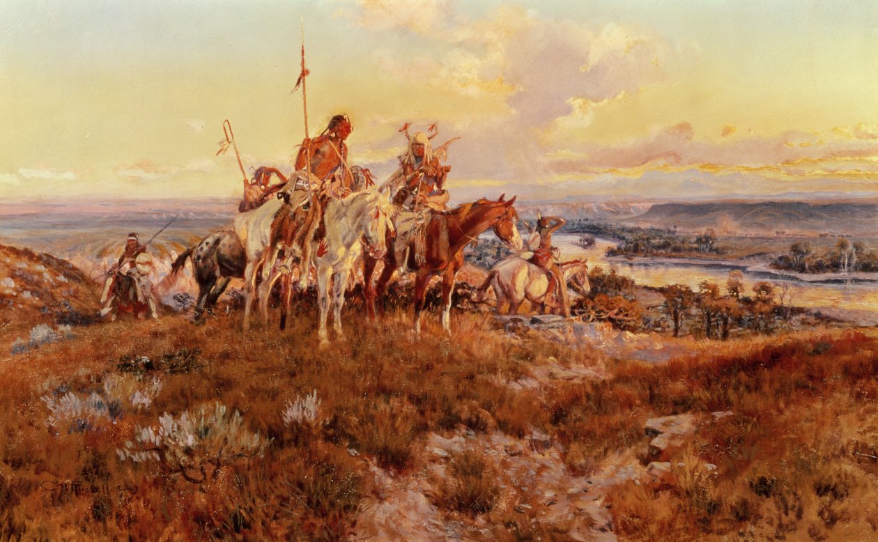 Vagony od Charles Marion Russell