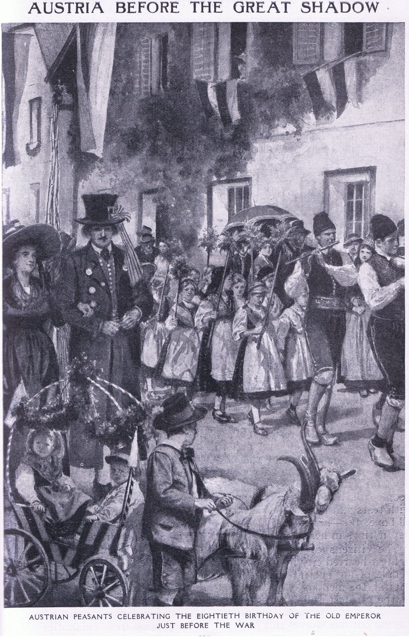 Rakousko před Velkým stínem od Charles Mills Sheldon