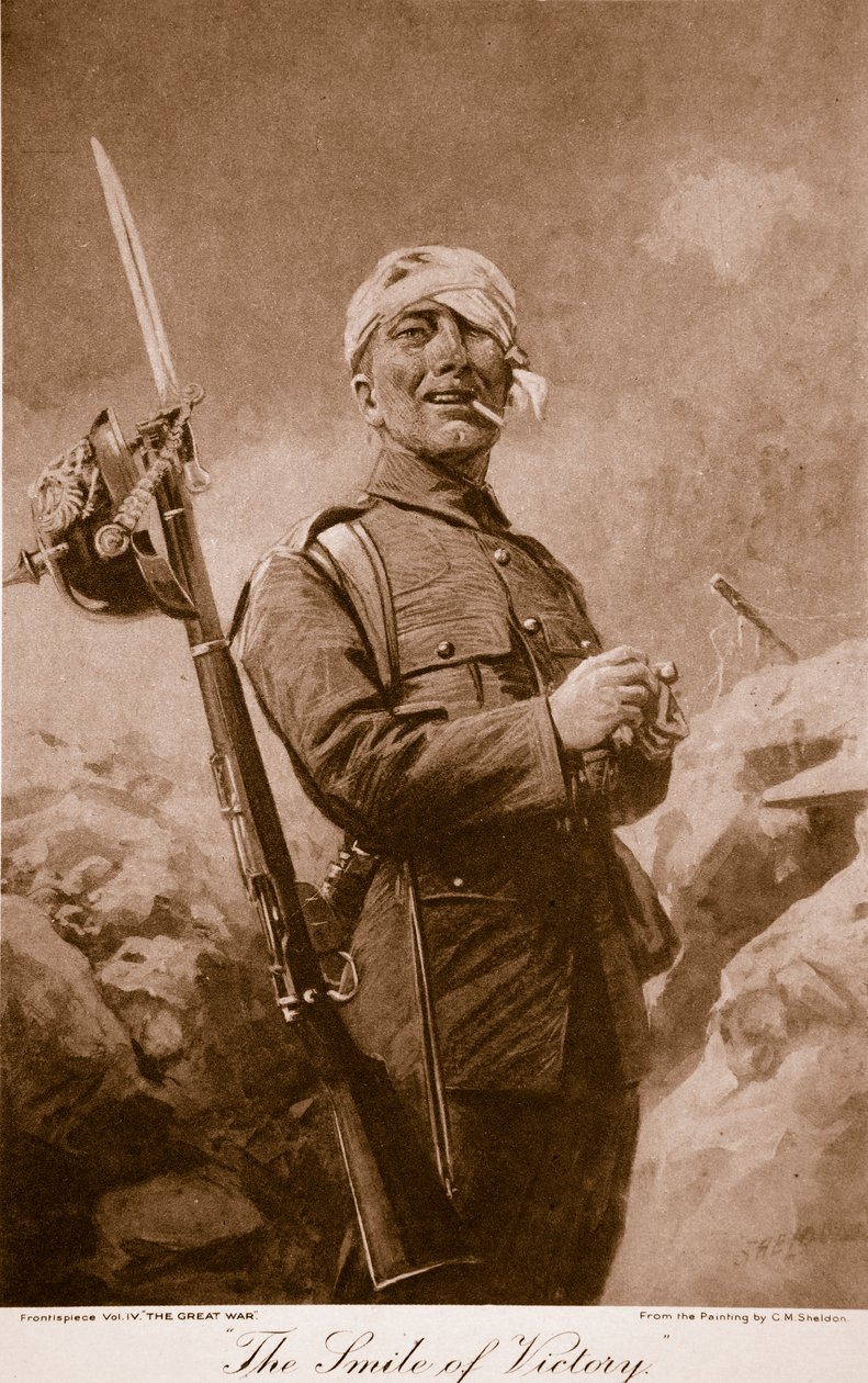 Úsměv vítězství, 1914-19 od Charles Mills Sheldon