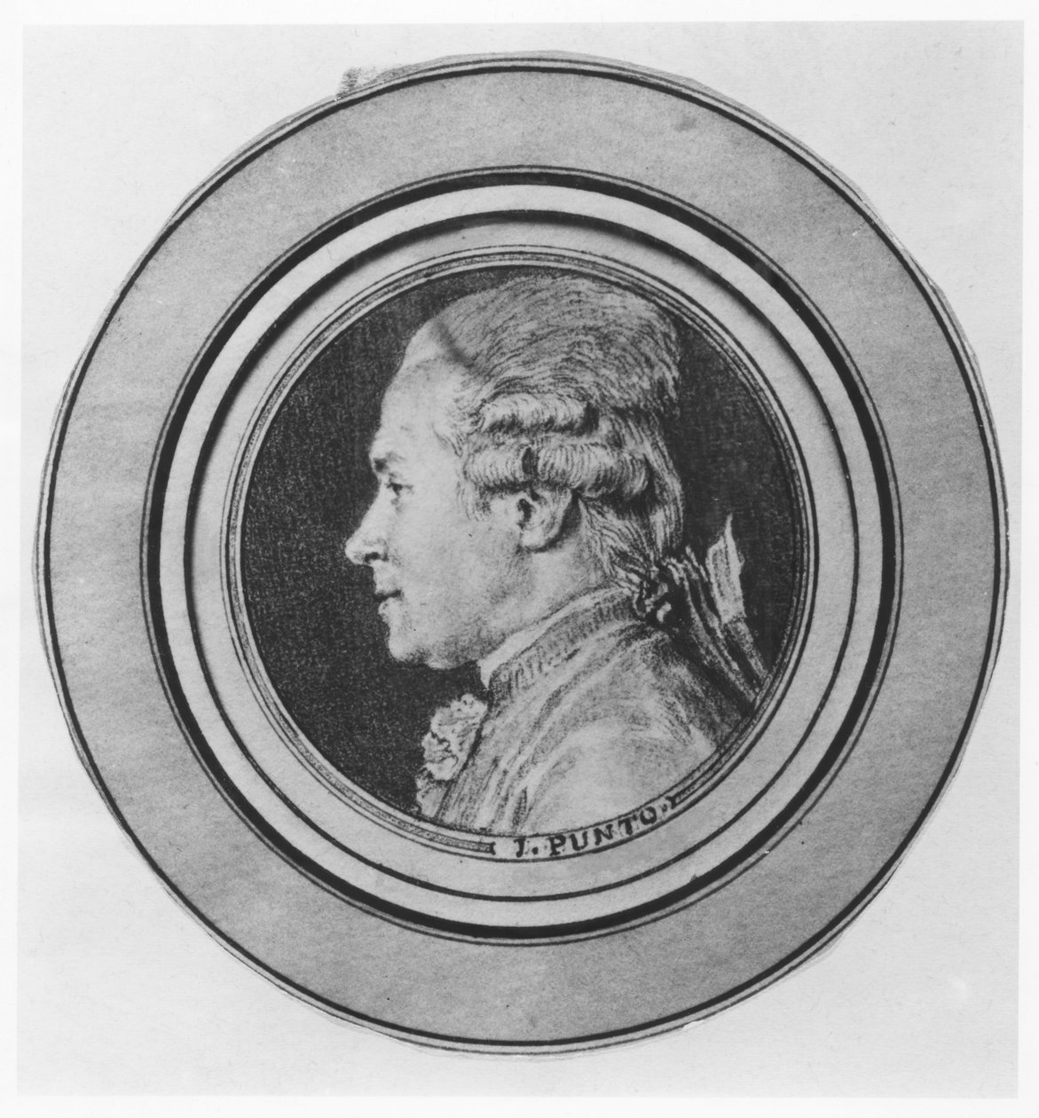 Portrét Giovanni Punto od Charles Nicolas II Cochin
