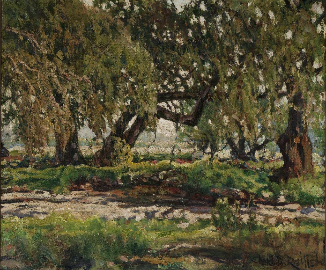 Edge of the Oak Grove, 1935 od Charles P. Reiffel