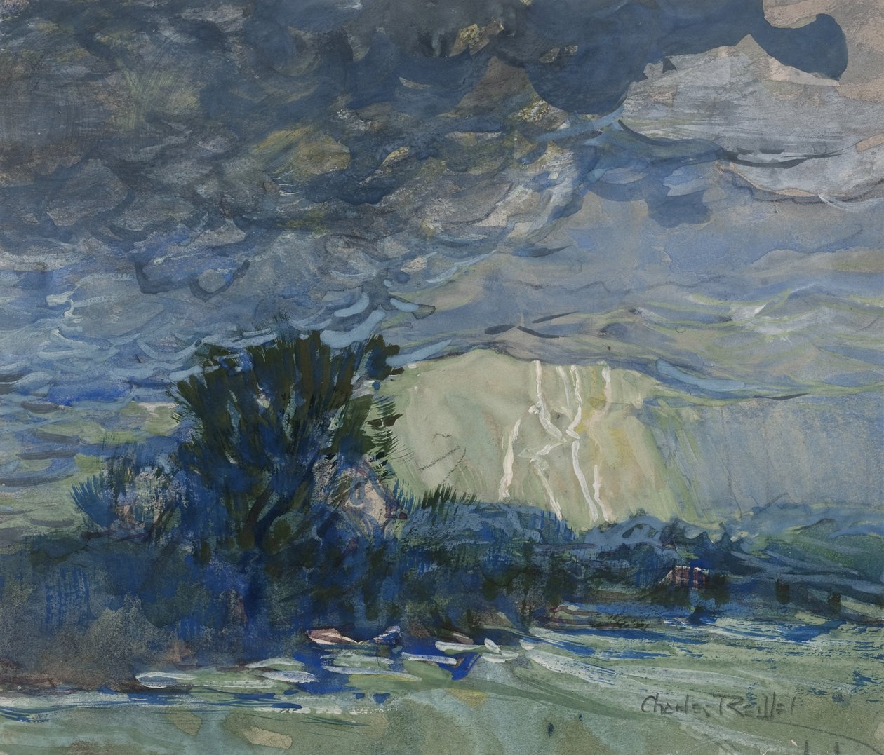 Bouře, kolem roku 1935 od Charles P. Reiffel