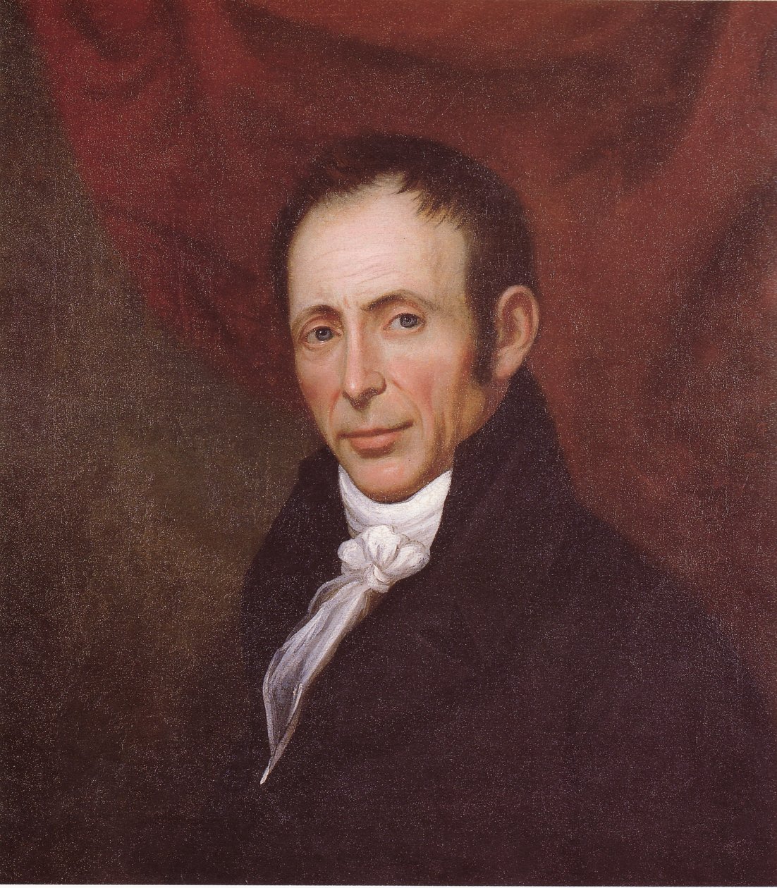 Malování autoportrétu od Charlese Peale Polka od Charles Peale Polk